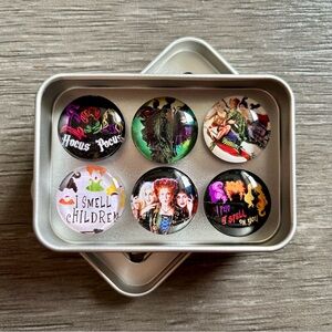 Handmade Hocus Pocus Glass Magnets